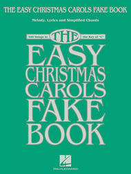 The Easy Christmas Carols Fake Book piano sheet music cover